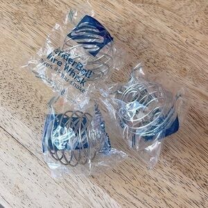 Brand new 3pcs Blender Ball Wire Whisk bundle